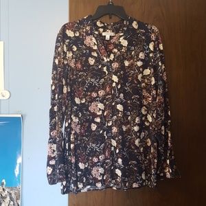 Blouse flowered